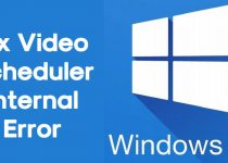Fix Video Scheduler Internal Error on Windows