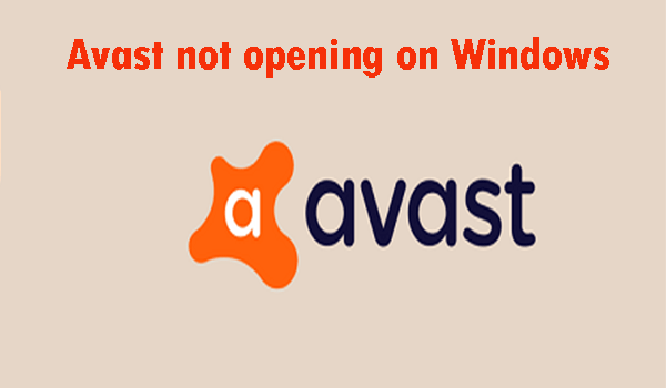 Avast Won't Open