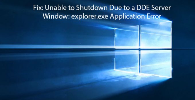 Fix DDE Server Window