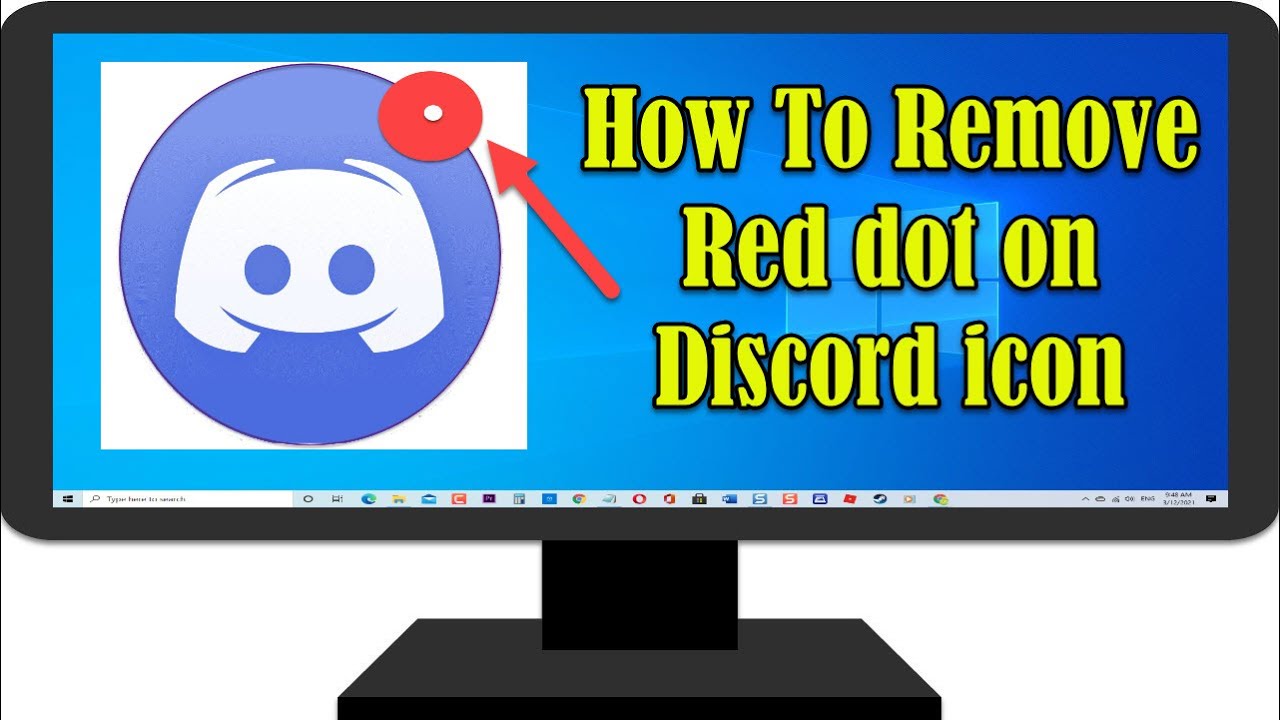 Disable the Red Dot on Discord Icon