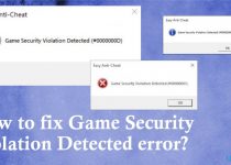 Fix Game Security Violation Detected