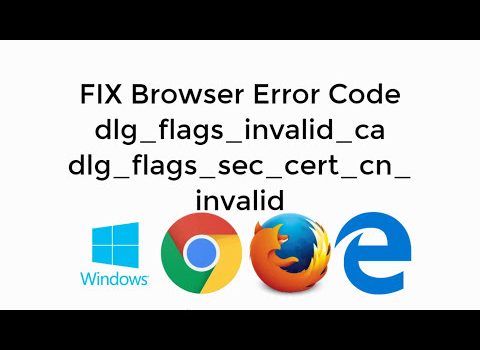 Fix dlg_flags_invalid_ca error